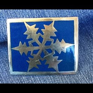 Mexican Silver pin /pendant